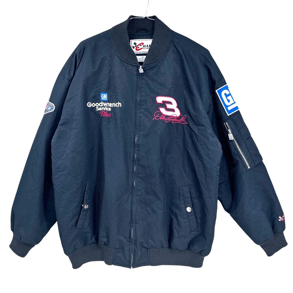 Chase Authentics Dale Earnhardt Sr #3 THE MAN Jacket XXL NASCAR GM Goodwrench‎